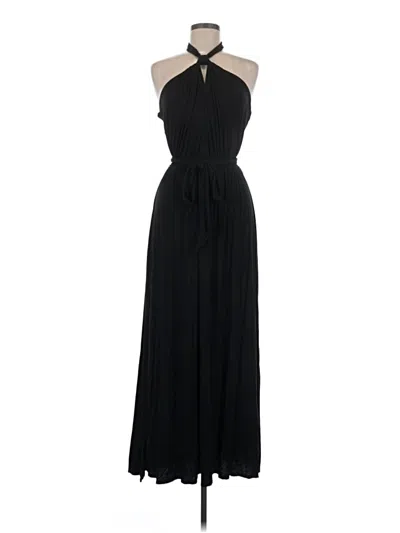 Pre-owned Loft Beach Cocktail Dress In Black
