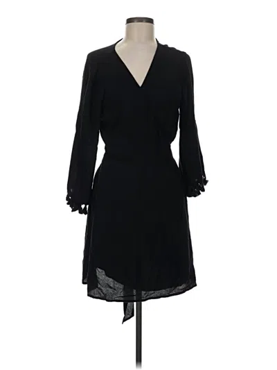 Pre-owned Loft Beach Cocktail Dress In Black
