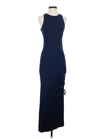 Pre-owned Loft Beach Cocktail Dress In Blue