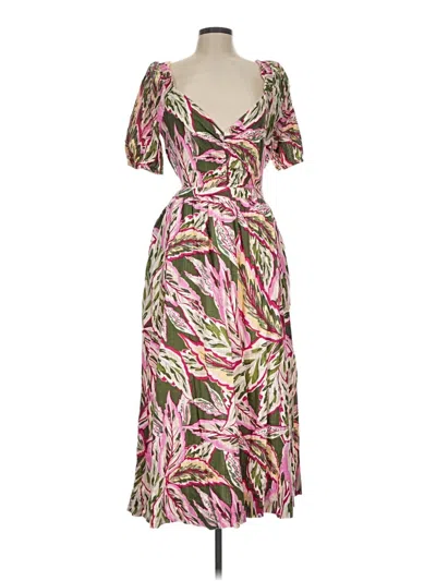 Pre-owned Loft Beach Cocktail Dress In Pink