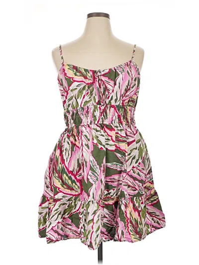 Pre-owned Loft Beach Cocktail Dress In Pink