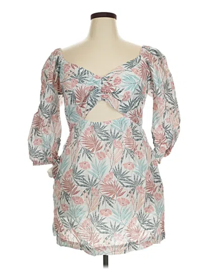 Pre-owned Loft Beach Cocktail Dress In Pink