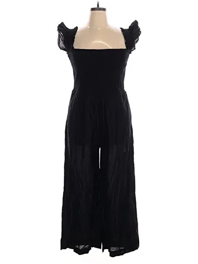 Loft Beach Jumpsuit In Black
