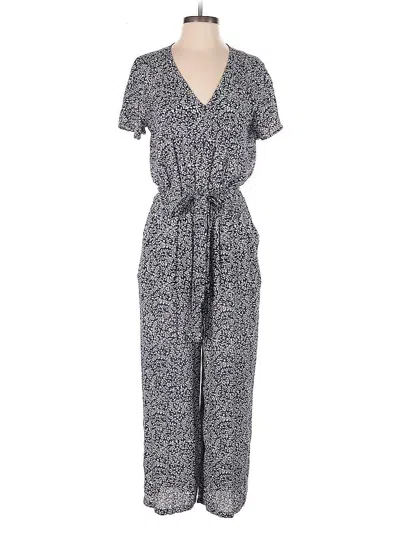 Pre-owned Loft Beach Jumpsuit In Blue