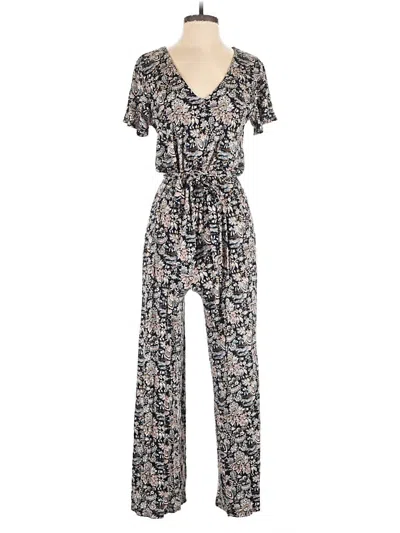 Pre-owned Loft Beach Jumpsuit In Blue