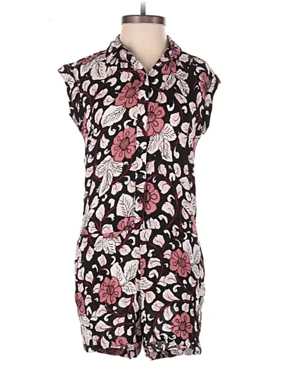 Pre-owned Loft Beach Romper In Pink