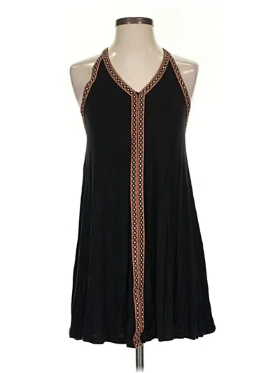 Pre-owned Loft Beach Sleeveless Blouse In Black