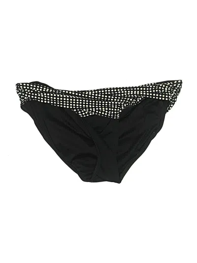 Pre-owned Loft Beach Swimsuit Bottoms In Black