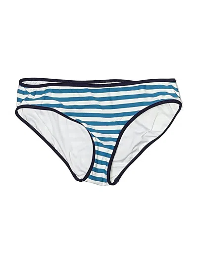 Pre-owned Loft Beach Swimsuit Bottoms In Blue