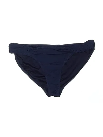 Pre-owned Loft Beach Swimsuit Bottoms In Blue