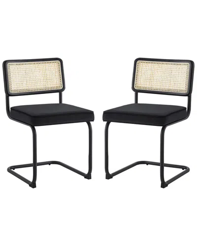 Loft Lyfe Philomena Black Dining Chair