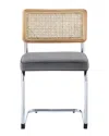 Loft Lyfe Philomena Grey Dining Chair In Grey