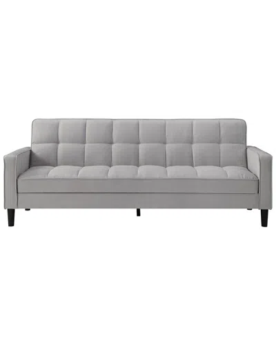 Loft Lyfe Rosco Convertible Sofa In Gray