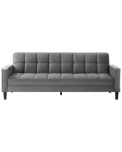 Loft Lyfe Rosco Convertible Sofa In Grey