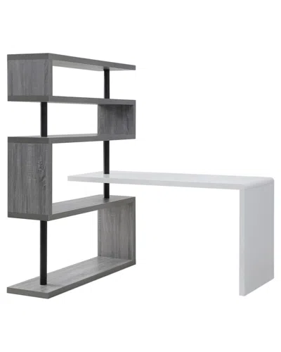 Loft Lyfe Sanaya Writing Reversible Desk In White