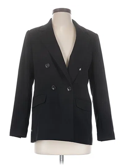 Pre-owned Loft Versa Blazer Jacket In Black