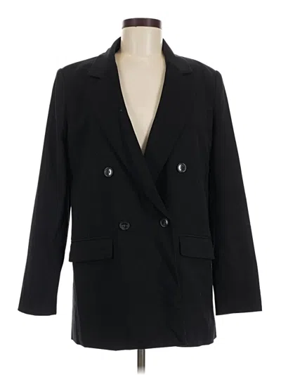 Pre-owned Loft Versa Blazer Jacket In Black