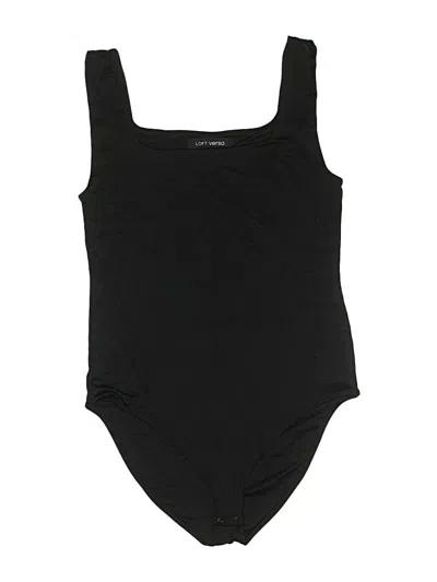 Pre-owned Loft Versa Bodysuit In Black