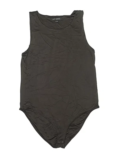 Pre-owned Loft Versa Bodysuit In Gray