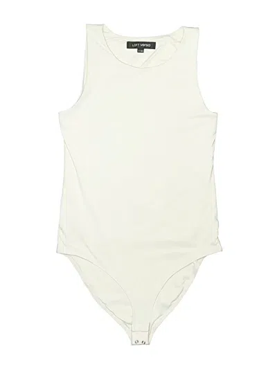 Pre-owned Loft Versa Bodysuit In Ivory
