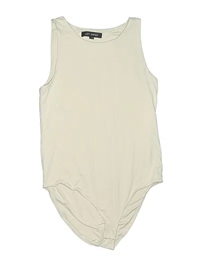 Pre-owned Loft Versa Bodysuit In Ivory