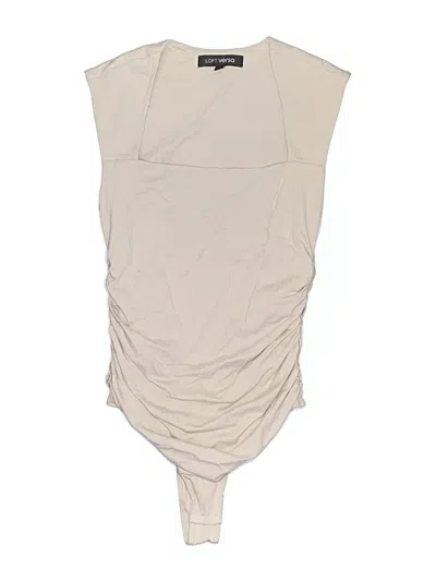 Pre-owned Loft Versa Bodysuit In Ivory