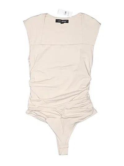 Pre-owned Loft Versa Bodysuit In Ivory