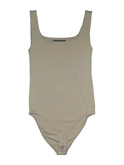Pre-owned Loft Versa Bodysuit In Tan