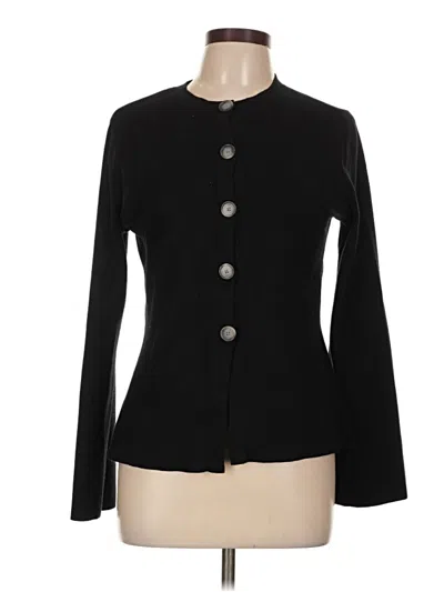 Pre-owned Loft Versa Cardigan Sweater In Black