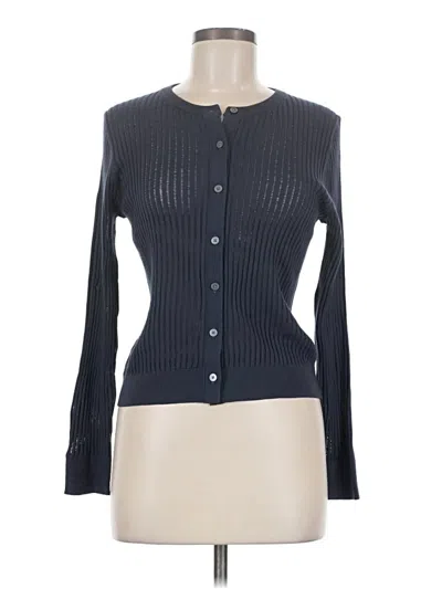 Pre-owned Loft Versa Cardigan Sweater In Blue