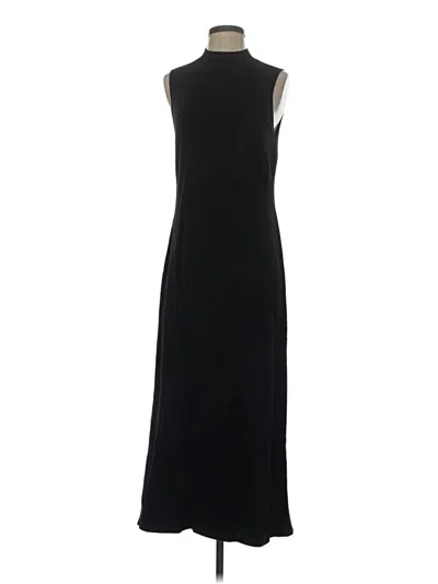 Pre-owned Loft Versa Casual Dress In Black