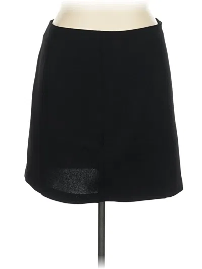 Pre-owned Loft Versa Casual Skirt In Black