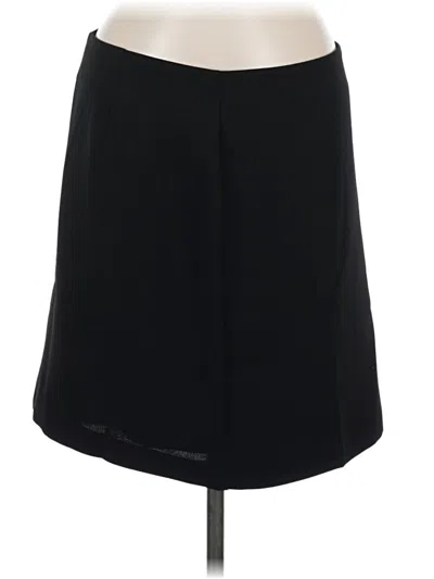 Pre-owned Loft Versa Casual Skirt In Black