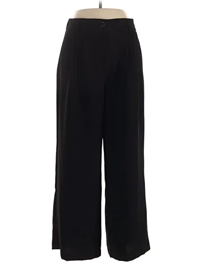 Pre-owned Loft Versa Dress Pants In Black