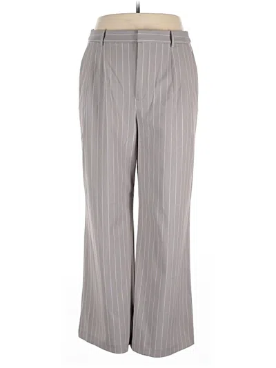 Pre-owned Loft Versa Dress Pants In Gray