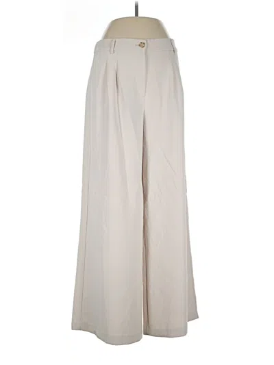 Pre-owned Loft Versa Dress Pants In Ivory