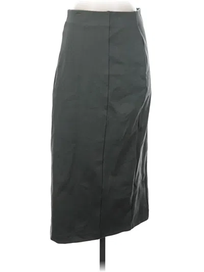 Pre-owned Loft Versa Formal Skirt In Green