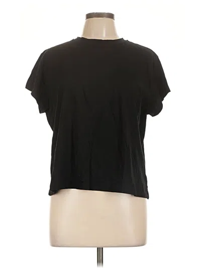 Pre-owned Loft Versa Short Sleeve T-shirt In Black