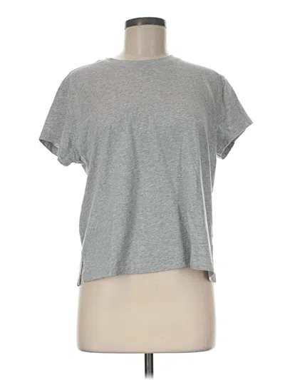 Pre-owned Loft Versa Short Sleeve T-shirt In Gray