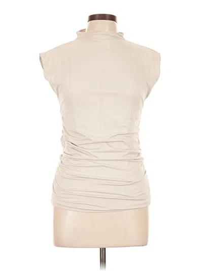 Pre-owned Loft Versa Sleeveless Blouse In Ivory