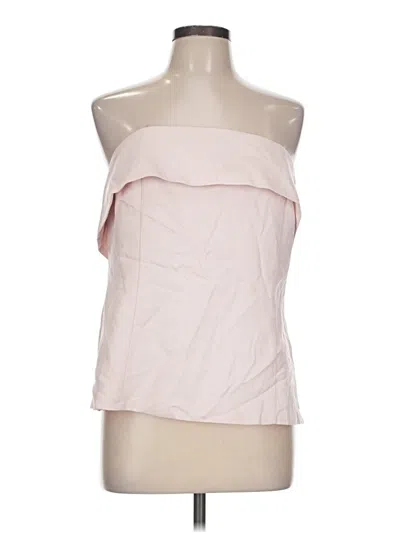 Pre-owned Loft Versa Sleeveless Blouse In Pink