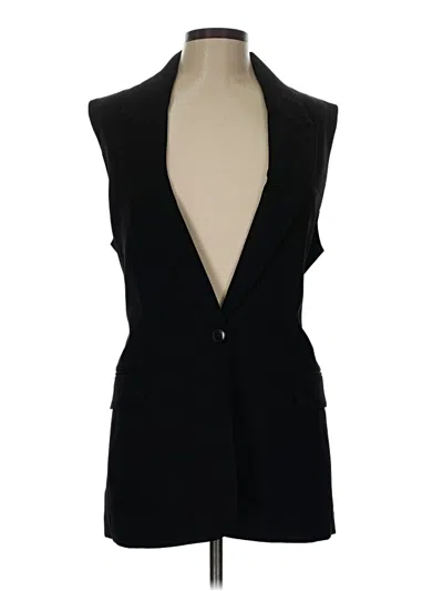 Pre-owned Loft Versa Tuxedo Vest In Black