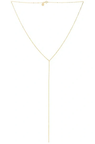 Logan Hollowell Twinkle Lariat In 14k Gold