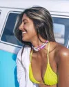 Logan Tay Women's Hurley X Fabric Pearl Choker In Multi