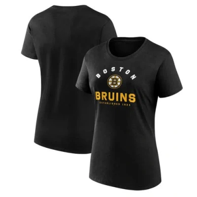 Logo Athletic Black Boston Bruins Unrivaled T-shirt