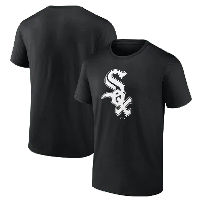 Logo Athletic Black Chicago White Sox Official Logo T-shirt