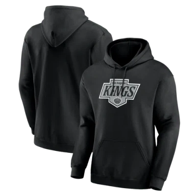 Logo Athletic Black Los Angeles Kings Essential Hoodie