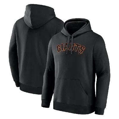 Logo Athletic Black San Francisco Giants Wordmark Hoodie