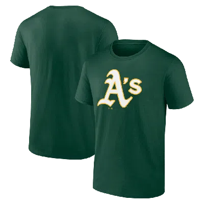 Logo Athletic Green Athletics Official Logo T-shirt In Multi