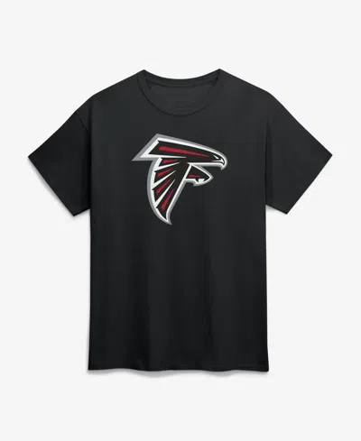 Logo Athletic Men's Atlanta Falcons Classic-fit T-shirt In Black